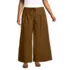 Women's Plus Size Poplin Mid Rise Pleated Slouchy Pants, Front