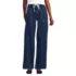 Women's Lightweight Denim High Rise Relaxed Straight Pull On Pocket Jeans, Front