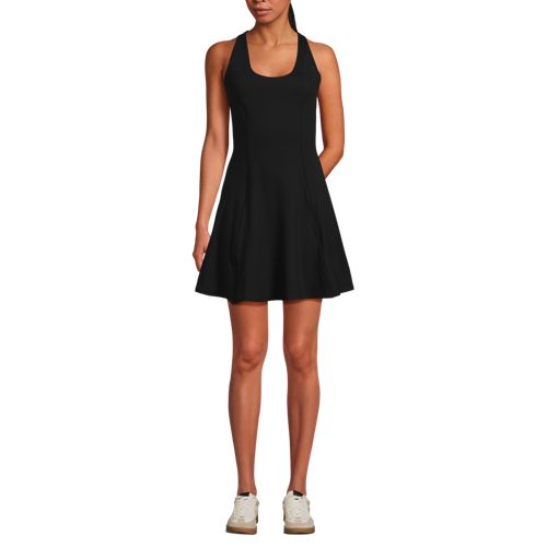 Women's Active High Impact Skater Skirt Dress, Front
