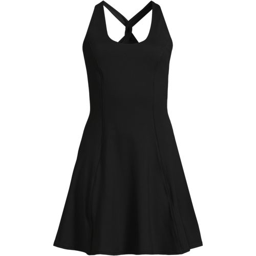 Women's Active High Impact Skater Skirt Dress, Front