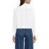 Women's Petite No Iron Boxy Cropped Shirt, Back