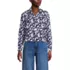 Women's No Iron Boxy Cropped Shirt, Front