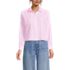 Women's No Iron Boxy Cropped Shirt, Front