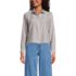 Women's No Iron Boxy Cropped Shirt, Front