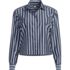 Women's No Iron Boxy Cropped Shirt, Front