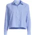 Women's No Iron Boxy Cropped Shirt, Front
