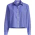 Women's No Iron Boxy Cropped Shirt, Front