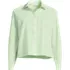 Women's No Iron Boxy Cropped Shirt, Front