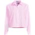 Women's No Iron Boxy Cropped Shirt, Front