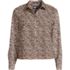 Women's No Iron Boxy Cropped Shirt, Front