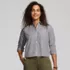 Women's Tall No Iron Boxy Cropped Shirt, alternative image