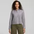 Women's No Iron Boxy Cropped Shirt, Front