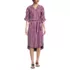 Women's Poplin Oversized Puff Sleeve Midi Shirt Dress, alternative image