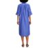 Women's Poplin Oversized Puff Sleeve Midi Shirt Dress, alternative image