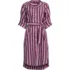 Women's Poplin Oversized Puff Sleeve Midi Shirt Dress, alternative image