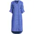 Women's Poplin Oversized Puff Sleeve Midi Shirt Dress, alternative image