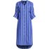 Women's Poplin Oversized Puff Sleeve Midi Shirt Dress, alternative image