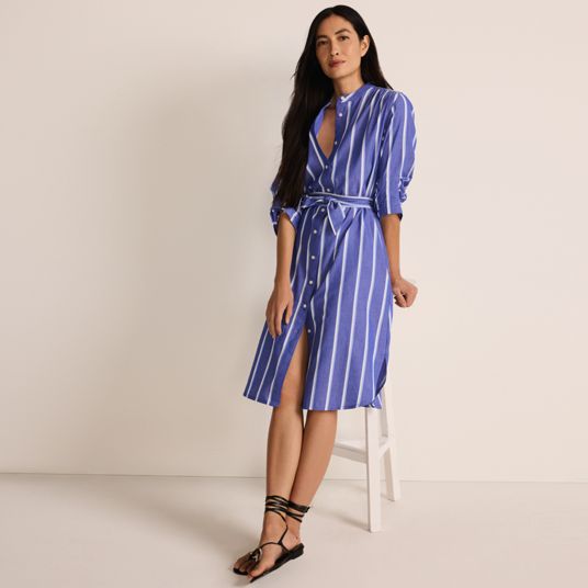 Blue Shirt Dresses | Lands' End