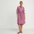 Women's Poplin Oversized Puff Sleeve Midi Shirt Dress, alternative image