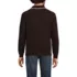 Men's Long Sleeve Button Through Summer Polo Cardigan, Back