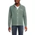 Men's Long Sleeve Button Through Summer Polo Cardigan, Front