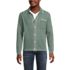 Men's Long Sleeve Button Through Summer Polo Cardigan, Front