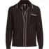 Men's Long Sleeve Button Through Summer Polo Cardigan, Front