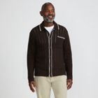 Men's Long Sleeve Button Through Summer Polo Cardigan