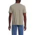 Men's Short Sleeve Cotton Linen Tee, Back