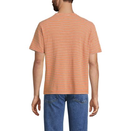 Men's Short Sleeve Cotton Linen Tee - image 5