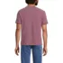 Men's Short Sleeve Cotton Linen Tee, Back