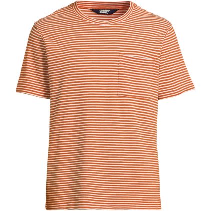 Men's Short Sleeve Cotton Linen Tee - image 3