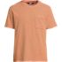 Men's Short Sleeve Cotton Linen Tee, Front