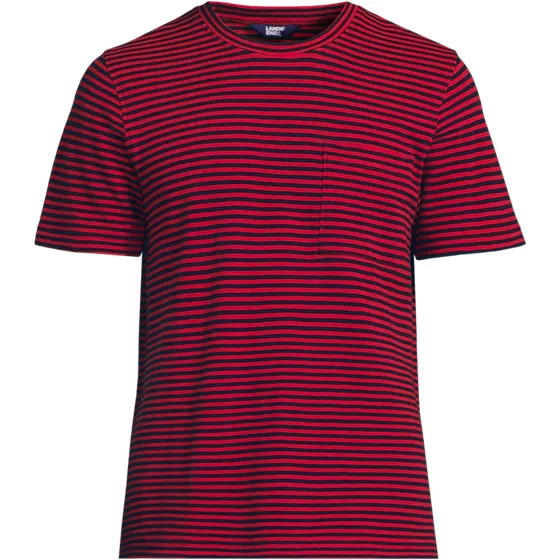 Men's Short Sleeve Cotton Linen Tee - primary