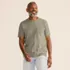 Men's Short Sleeve Cotton Linen Tee, alternative image