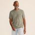 Men's Short Sleeve Cotton Linen Tee, alternative image