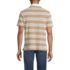 Men's Short Sleeve Cotton Linen Rugby Polo, Back
