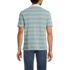 Men's Short Sleeve Cotton Linen Rugby Polo, Back