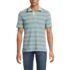 Men's Short Sleeve Cotton Linen Rugby Polo, Front