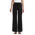 Women's Linen High Rise Elastic Back Wide Leg Cargo Pants, Front