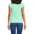 Women's Pointelle Cap Sleeve Top, Back