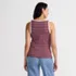 Women's Pointelle Rib UNeck Tank, Back