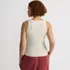 Women's Pointelle Rib UNeck Tank, Back