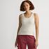 Women's Pointelle Rib UNeck Tank, Front