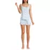 Women's Poplin 2 Piece Pajama Set - Tank Top and Shorts, alternative image