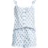 Women's Poplin 2 Piece Pajama Set - Tank Top and Shorts, Front