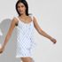 Women's Poplin 2 Piece Pajama Set - Tank Top and Shorts, alternative image