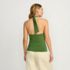 Women's Slender Twist Front Halter Top, Back