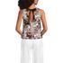 Women's Lightweight Jersey Blouson Vneck Tank, Back