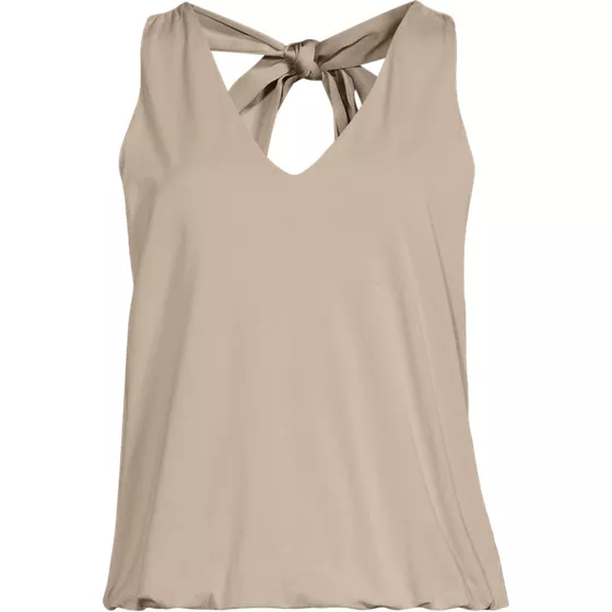 Women's Lightweight Jersey Blouson V-neck Tank - primary